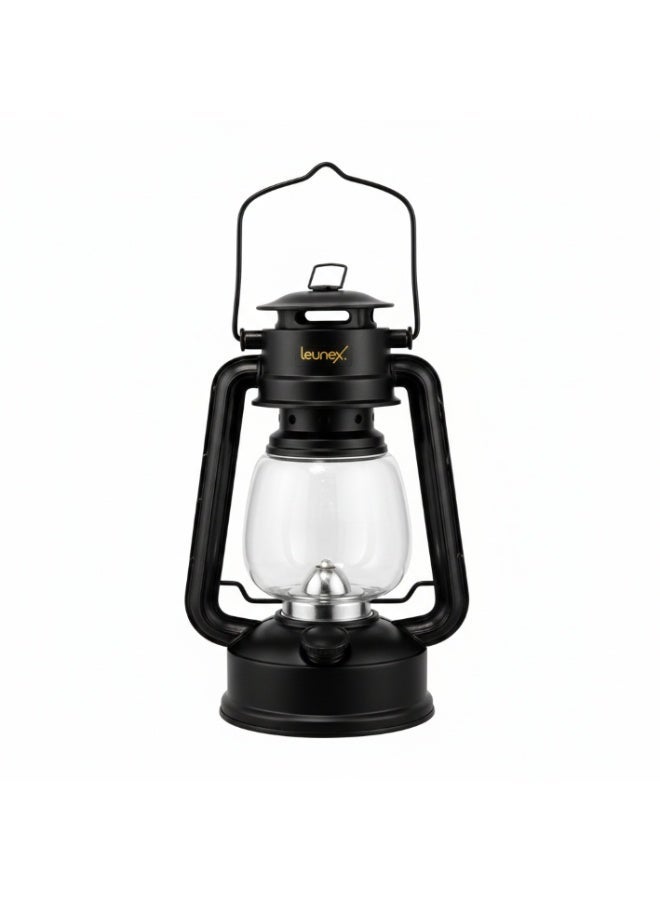 ليونيكس فانوس ليد قابل للشحن المطور – مصباح التخييم والرحلات الكلاسيكي بإضاءة بيضاء خفيفة  30 سم - Image 1